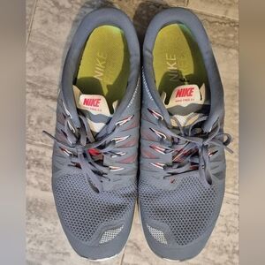 Nike Gray and Red Men's Shoes